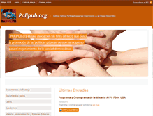 Tablet Screenshot of polipub.org
